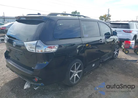 2018 Toyota Sienna Se 8 Passenger from USA, damaged, VIN 5TDXZ3DC1JS940252
